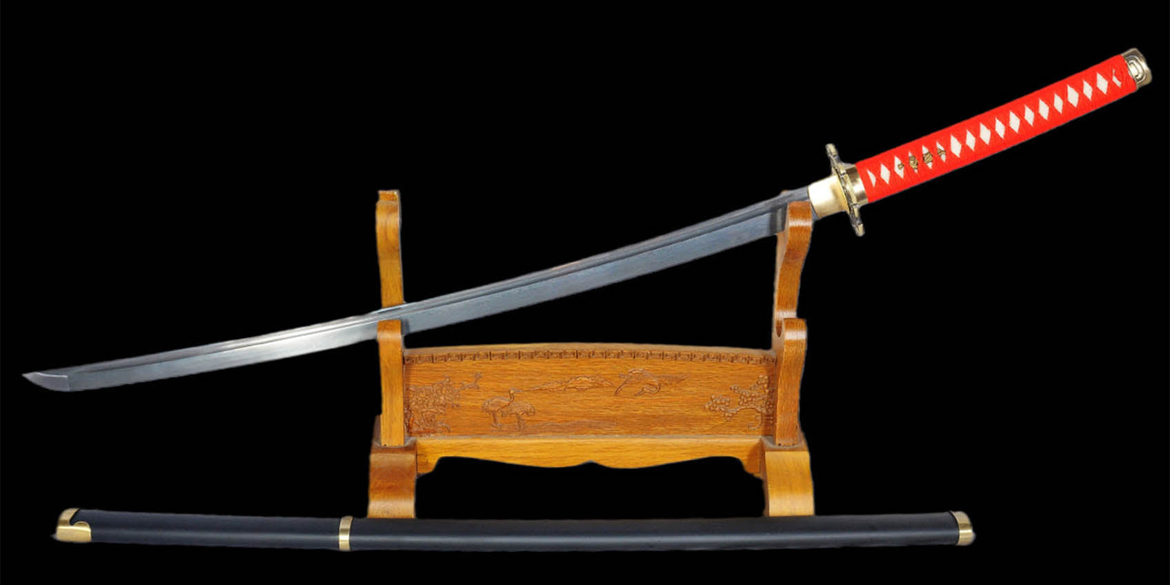 Real Samurai Sword: Battle Ready Anime Katana Inspired by Ryu Hayabusa