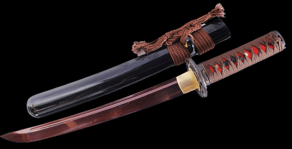 Hand-Forged Japanese Tanto: Damascus Steel Mini Katana Introduction