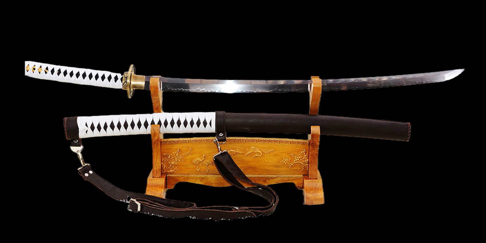 Black Friday: Michonne Katana – 1095 High Carbon Steel, Black Scabbard