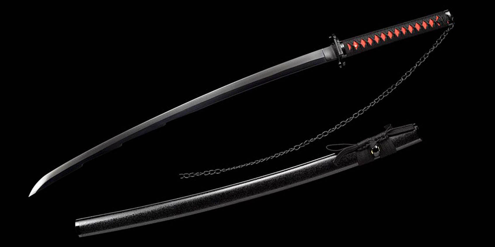 Black Friday: Handgefertigtes BLEACH Ichigo Bankai Tensa Zangetsu-Schwert