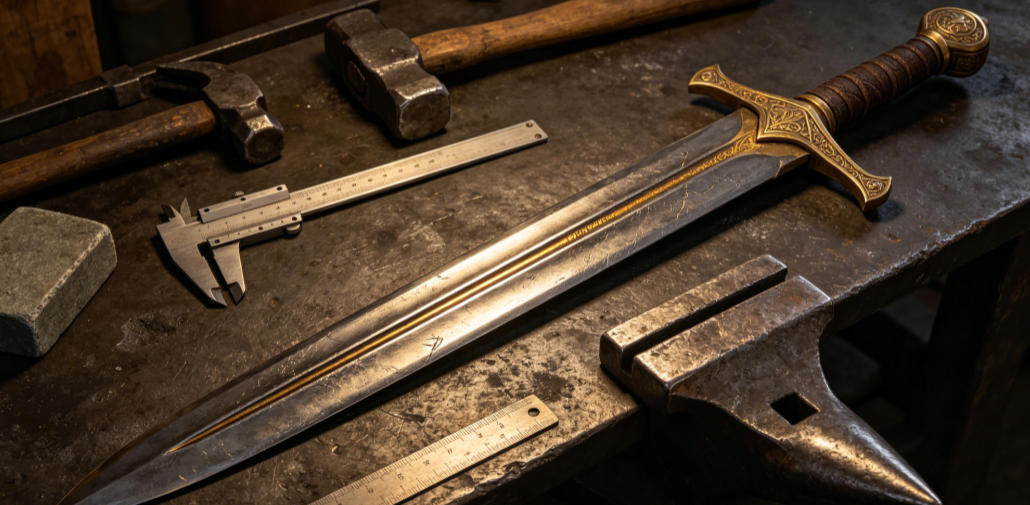 Medieval Longsword Anatomy Explained: Blade & Hilt Structure Guide