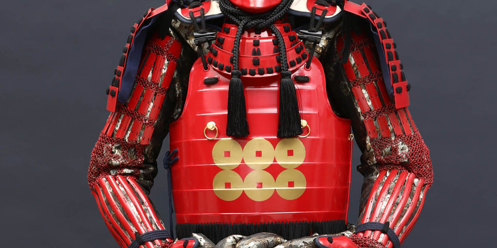 Crimson Warrior: Handmade Life-Size Red Yukimura Sanada Samurai Armor