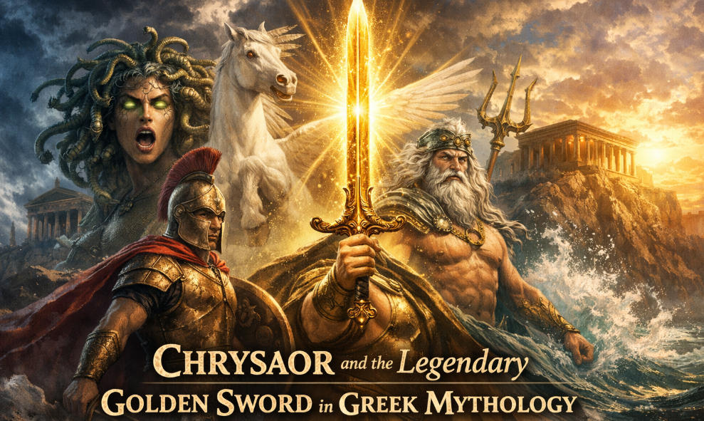 Chrysaor and the Legendary Golden Sword in Greek Mythology