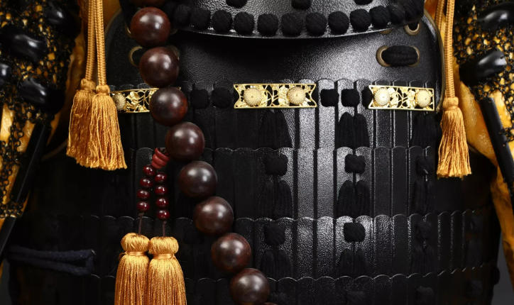 Handmade Honda Tadakatsu Samurai Armor with Deer Antler Helmet