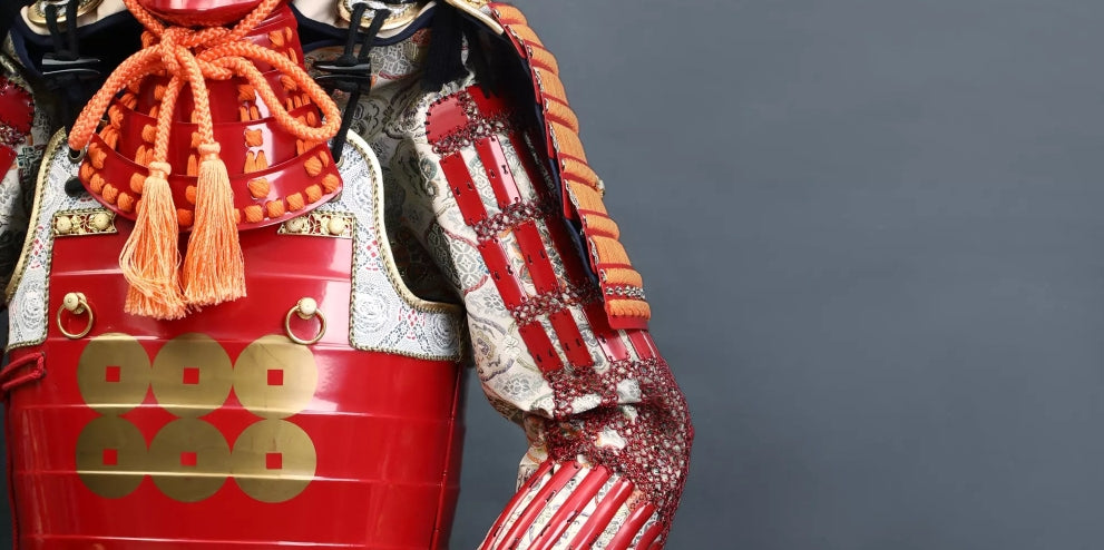 Sanada Yukimura Red Samurai Armor:Ultimate Sengoku Legend Reproduction