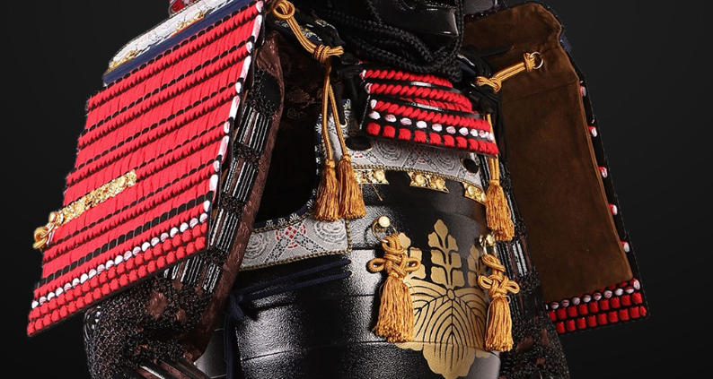 Toyotomi Clan Red Samurai Armor Inspired by Sengoku Power and Legacy