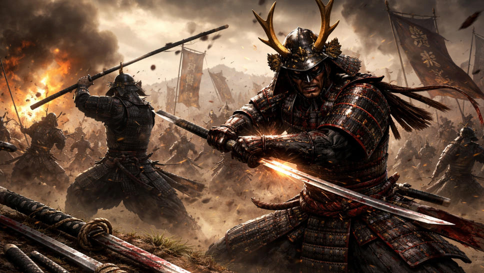 The Weapons and Warfare of Japanese Samurai: Katana, Yari, Naginata