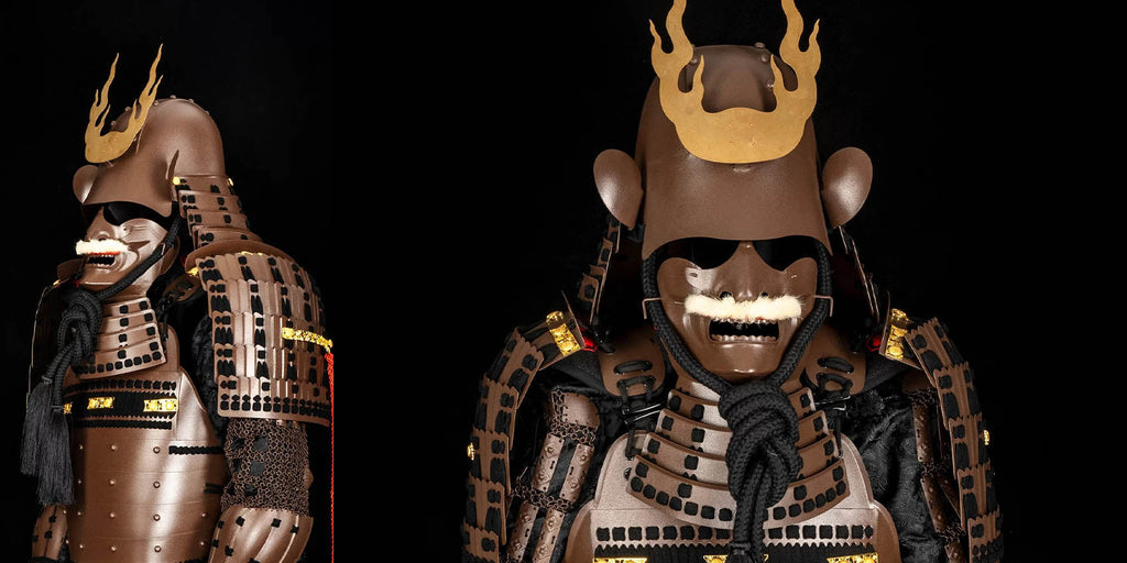 Tokugawa Clan Brown Samurai Armor: Honoring Japan's Sengoku Legacy