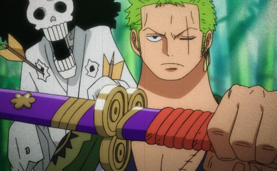 Zoro and Enma: The Legendary Black-and-Red Katana from One Piece