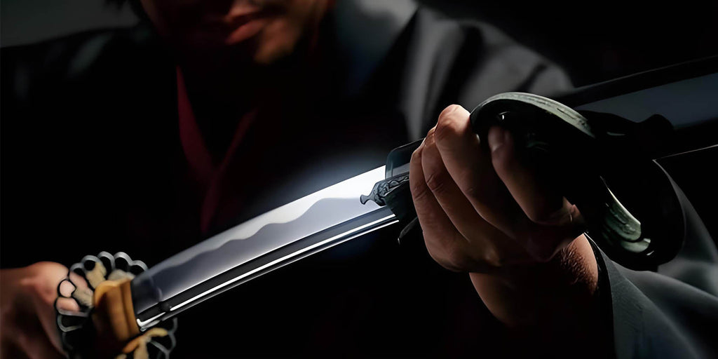 Wie schmiedet man ein handgefertigtes japanisches Oni-Slayer-Kampfkatana?