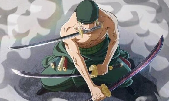 One Piece Zoro‘s Three Katana： Wado Ichimonji – Anime Sword of Zoro!