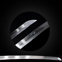 Forged 1095 Spring Steel with two Bo-hi