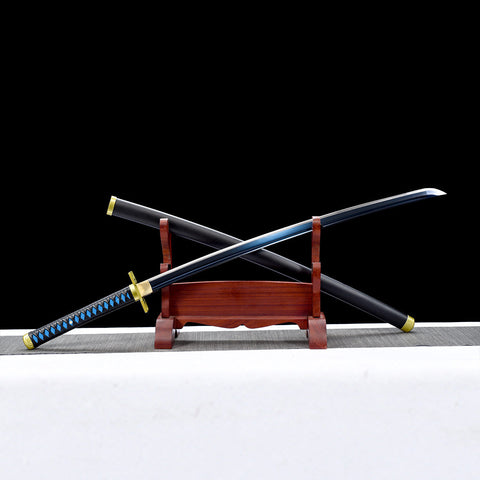 Anime sword demon slayer characters muichiro tokito Baby Bule Sword 1060 High Carbon Steel QQ-0103-g 13