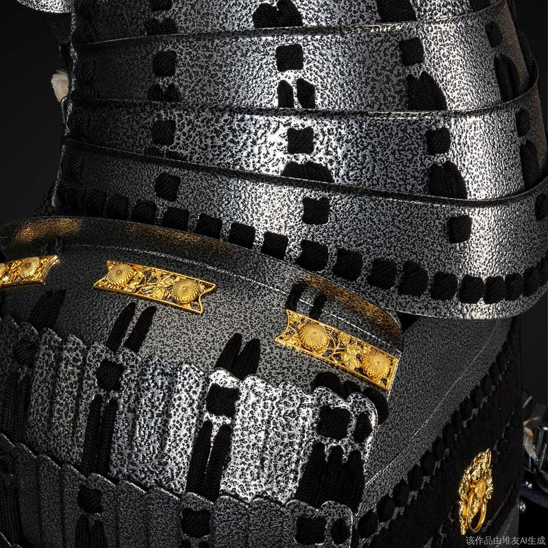 Handmade Life-Size Tokugawa Clan Samurai Armor – Authentic Japanese Yo 