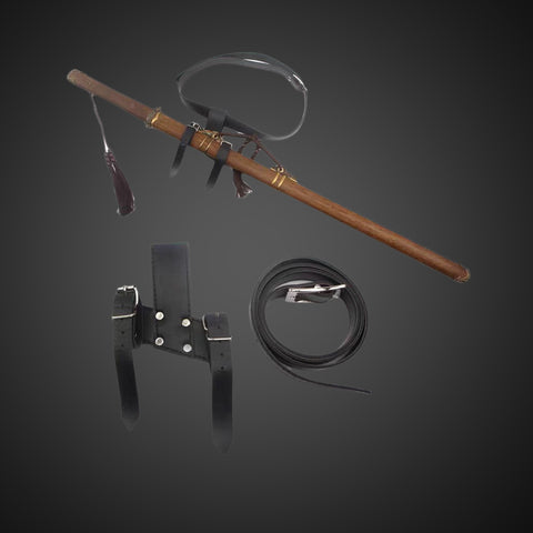 Katana Sword Holder – Belt and Shoulder Strap Display Rack-COOLKATANA