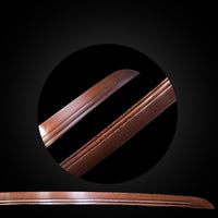 Damascus Steel Red Two Small Hamon