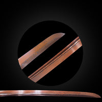 Damascus Steel Red Unokubi Zukuri