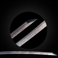 Damascus Steel Circular Pattern on All Four Sides