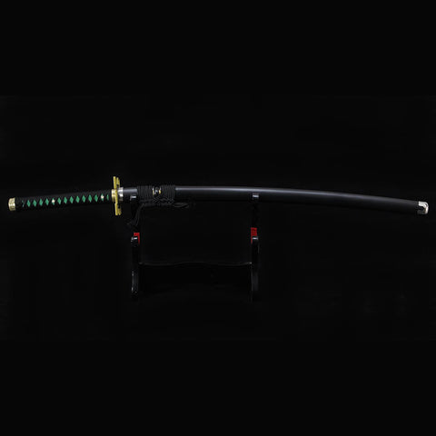 27cm hardwood handle with genuine rayskin wrap

