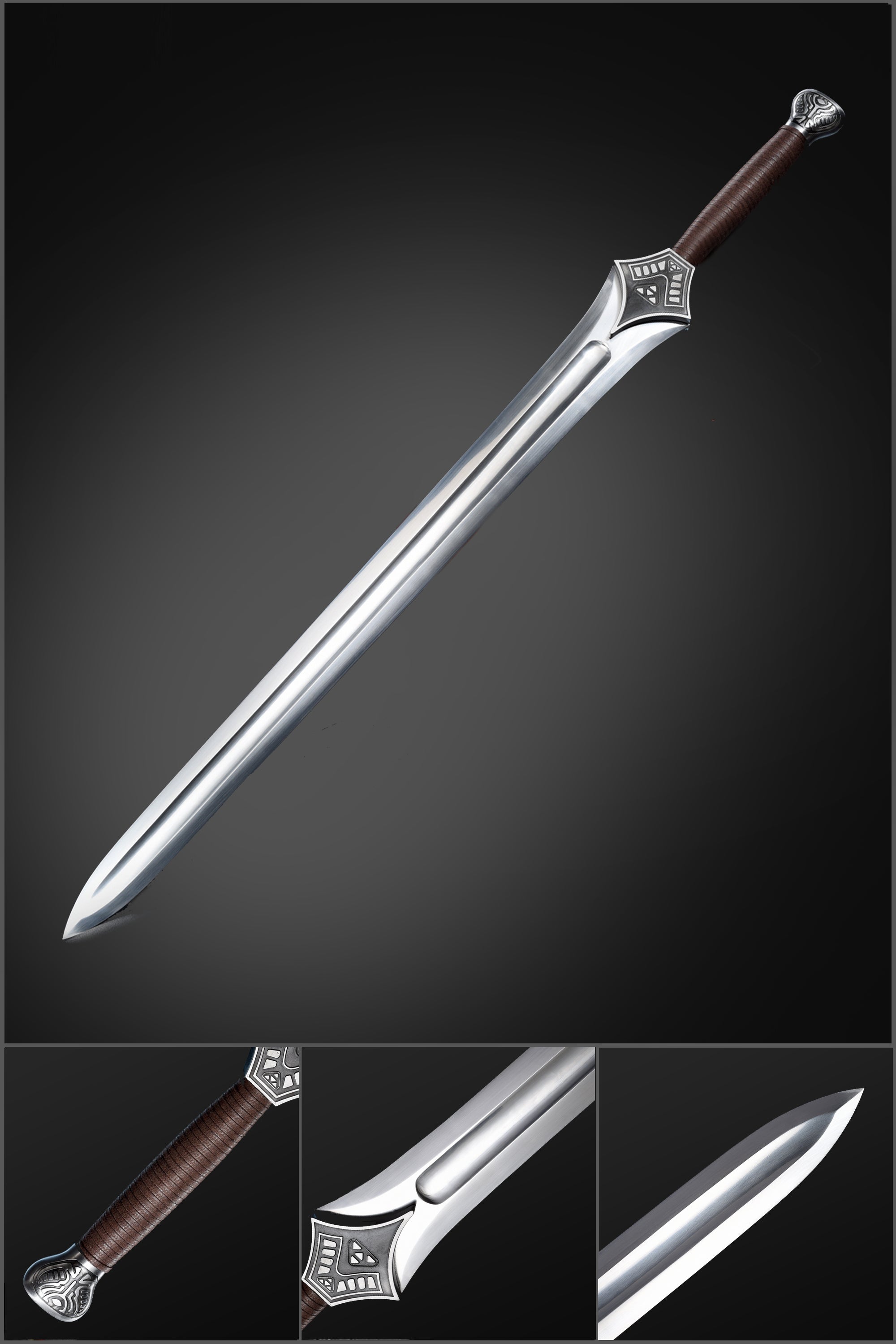 Hand-Forged Conan Mother's Sword Replica – 1095 High Carbon Steel