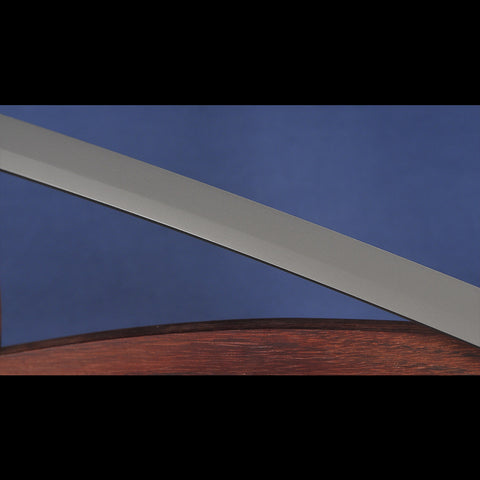 Cyberpunk Samurai Katana – Handcrafted Blade with Elegant Brass Tsuba

