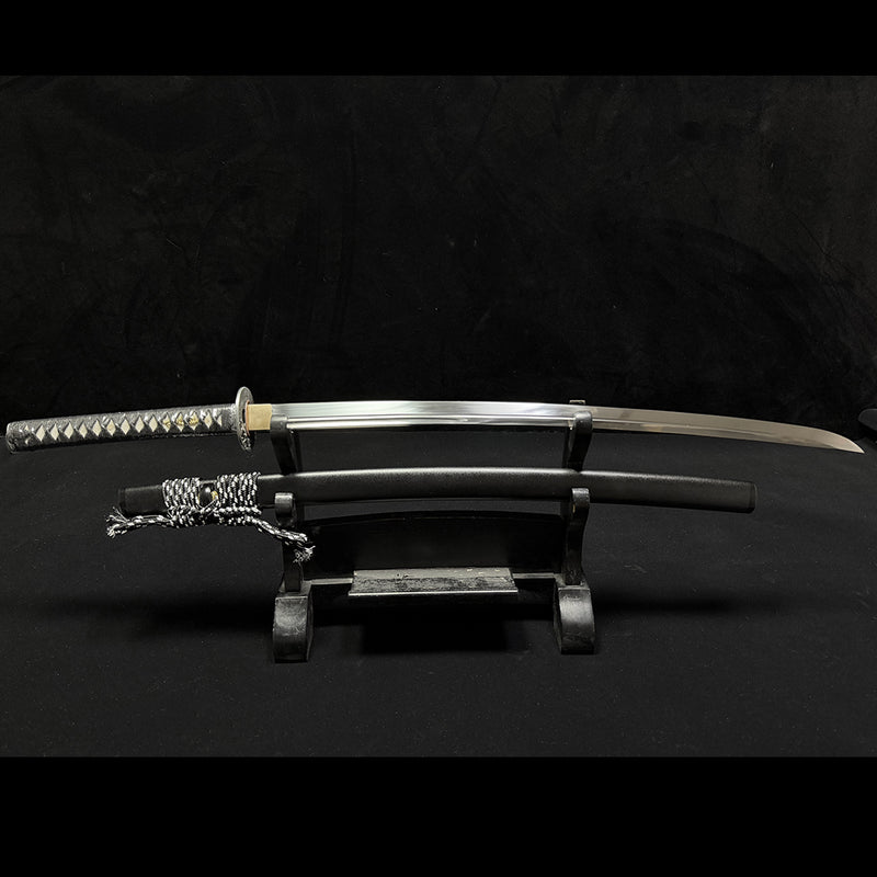 Hand Forged Japanese Samurai Katana Sword Manganese Steel Brushed Oil  