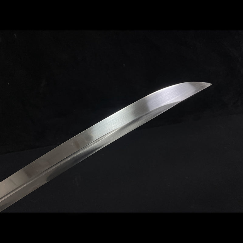 Hand Forged Japanese Samurai Katana Sword Manganese Steel Brushed Oil  