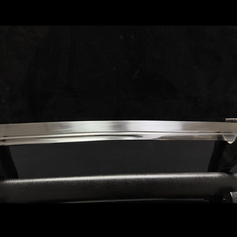 Hand Forged Japanese Samurai Katana Sword Manganese Steel Brushed Oil Quenching Alloy Tsuba-COOLKATANA-ZS-0032-U
