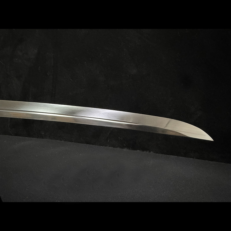 Hand Forged Japanese Samurai Katana Sword Manganese Steel Brushed Oil  