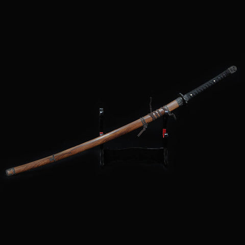 Side view of red blade katana from Sekiro Shadows Die Twice

