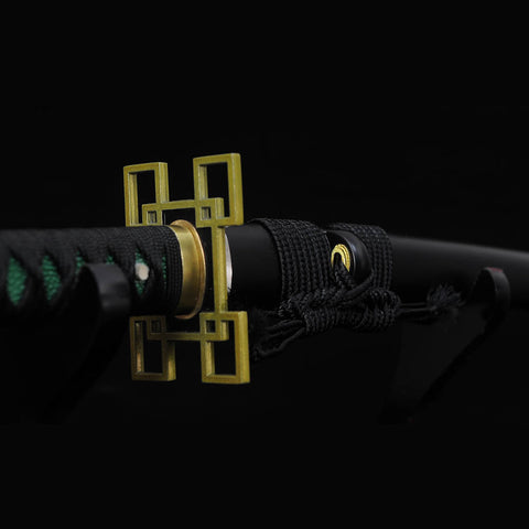 Handgeschmiedete Tokitou Muichirou Katana-Replik – Demon Slayer Anime-Schwert
