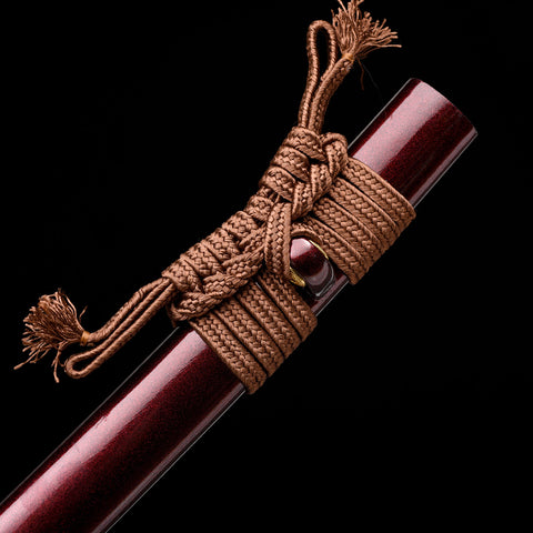 Katana with saya, displaying the seamless combination of beauty and function

