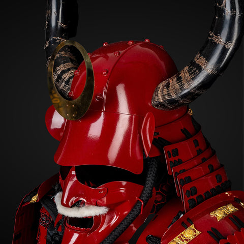 Traditional Sanada Nobuyuki Yoroi Featuring Armor All Cleaning Wipes Finish

