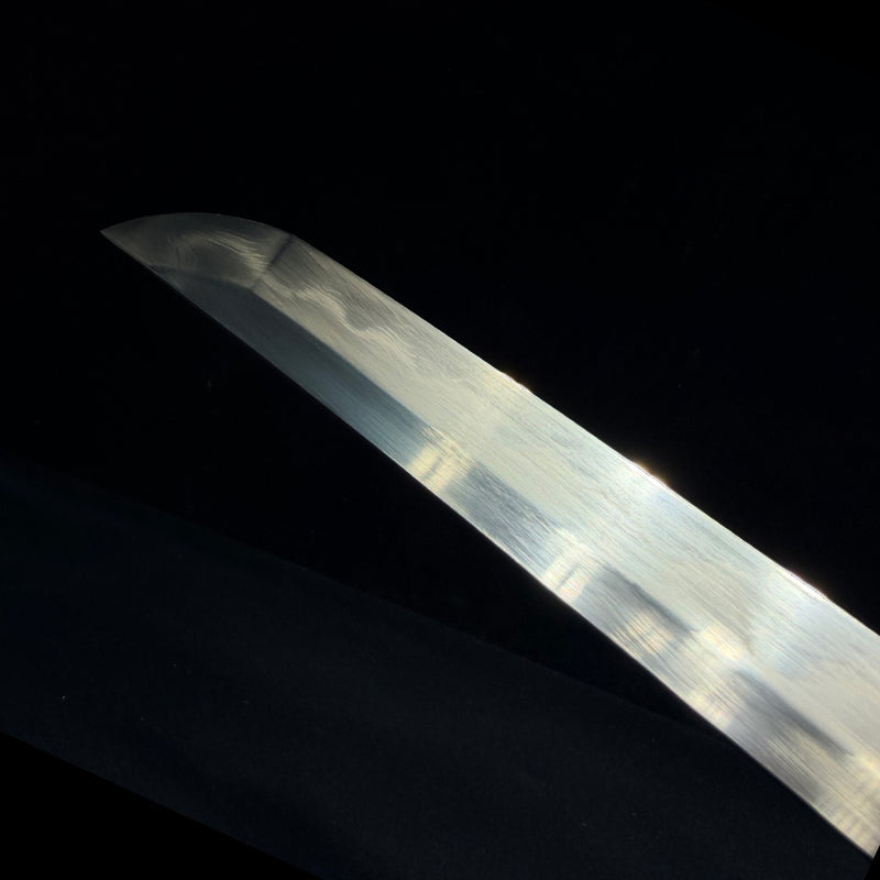 Hand Forged Japanese Samurai Katana Sword Honsanmai Clay Tempered Bone 