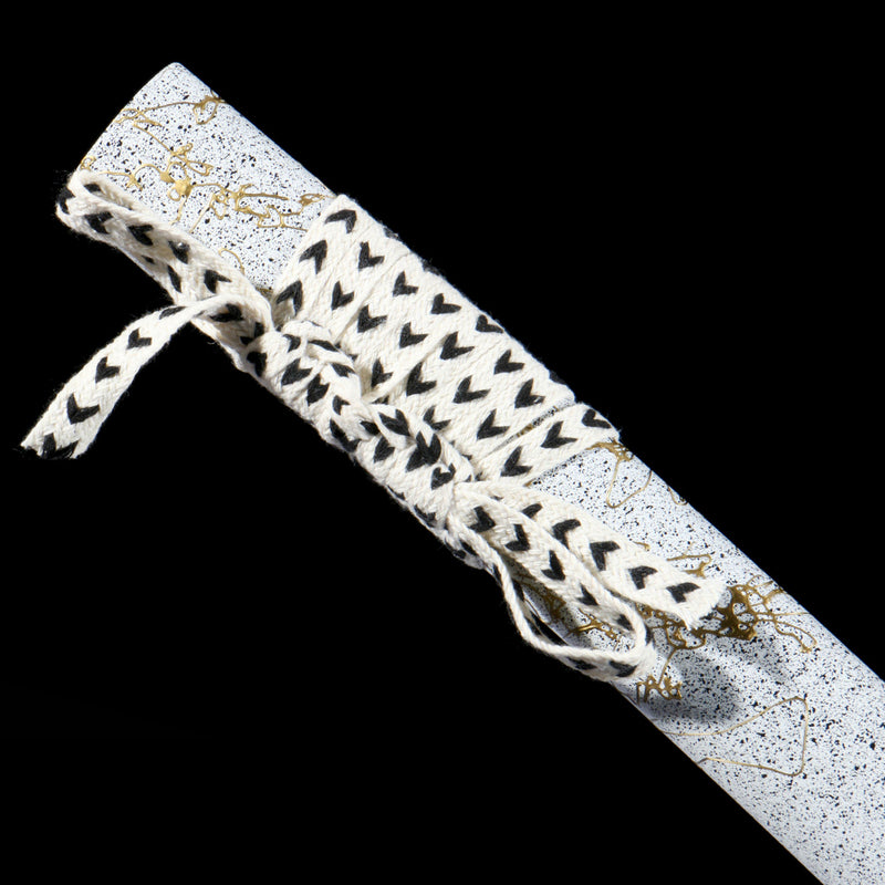 Ghost of Yotei Atsu Katana | Damascus Steel Samurai Sword 