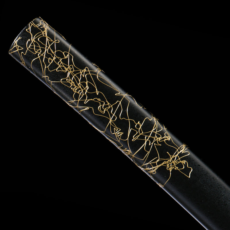 Ghost of Yotei Atsu Katana | Damascus Steel Samurai Sword 