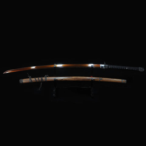 Full tang construction on Sekiro red blade katana replica

