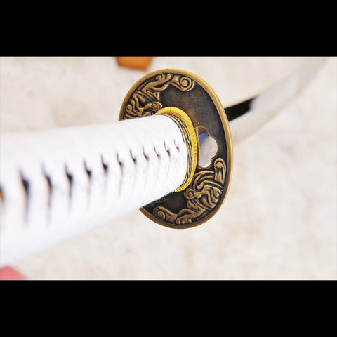 Dante vergil Devil May Cry Katana Sword Yamato 1095 High Carbon Steel Clay Tempered Tsuba Fitting SL-901 10