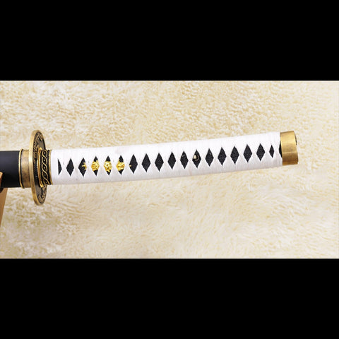 Dante vergil Devil May Cry Katana Sword Yamato 1095 High Carbon Steel Clay Tempered Sageo SL-901 5