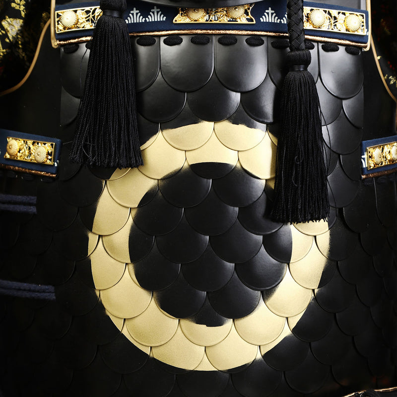 Handmade Life-Size Sanada Nobuyuki Clan Samurai Armor with Antlers 