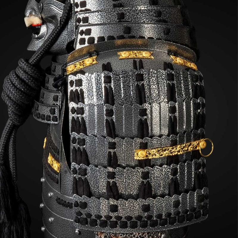 Handmade Life-Size Tokugawa Clan Samurai Armor – Authentic Japanese Yo 