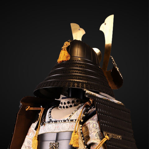 Traditional Chainmail Armor and Handmade Life-Size Yoroi Samurai Armor

