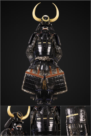 Japonska Bron Pancerna　Japanese Armor 3 HandmadeBlackJapaneseSamuraiAr