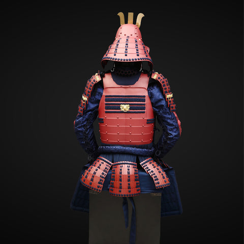Tok Armor Sets Combined with Full Size Japanese Yoroi Armor for the Tokugawa Clan

