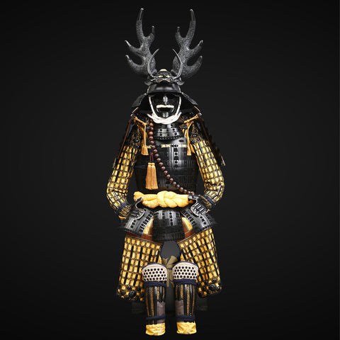 Authentic Japanese Yoroi, built with resilience like modern armored cars.


