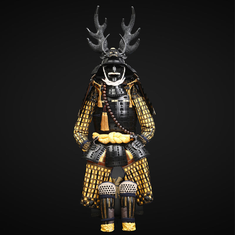 Handmade Honda Tadakatsu Samurai Armor Life-Size, Yoroi with Helmet 