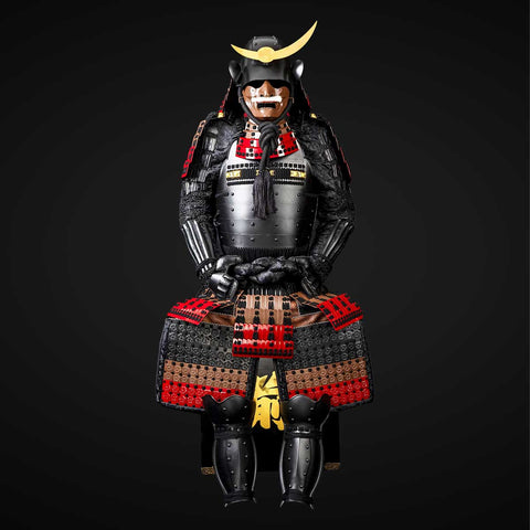 Full-Size Samurai Armor with Traditional Armor Trims

