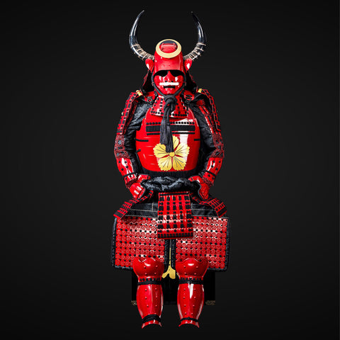 Authentic Sanada Nobuyuki Samurai Armor with Ancient Greek Armor Inspiration

