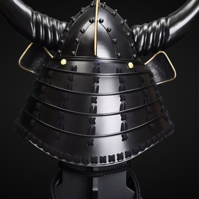 Handmade Life-Size Sanada Nobuyuki Clan Samurai Armor with Antlers 