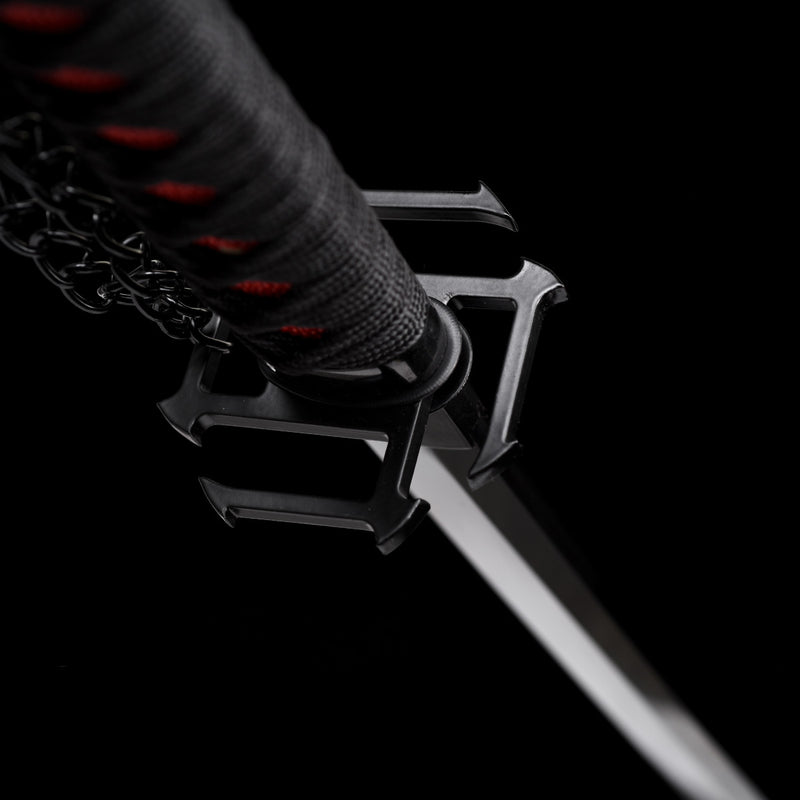 Bleach Ichigo Kurosaki Bankai Schwert Tensa Zangetsu Odachi 140 cm 1060 Stahl Katana-Coolkatana 